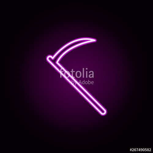 500x500 Spit Neon Icon Elements Of Halloween Set Simple Icon