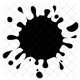 256x256 Splash Icon Of Glyph Style