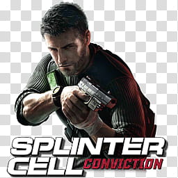 256x256 Splinter Cell Conviction Icon, Splinter Cell, Conviction, Splinter