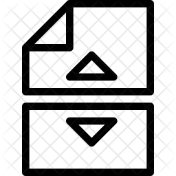 256x256 Split Icon Of Line Style