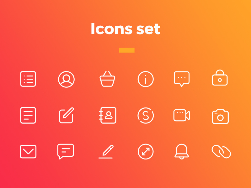 800x600 Split Icon Set