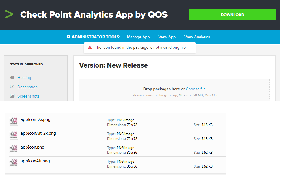 973x617 I Am Getting This Error While Uploading My App The Icon Found