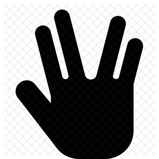 512x512 Spock Icon Of Glyph Style