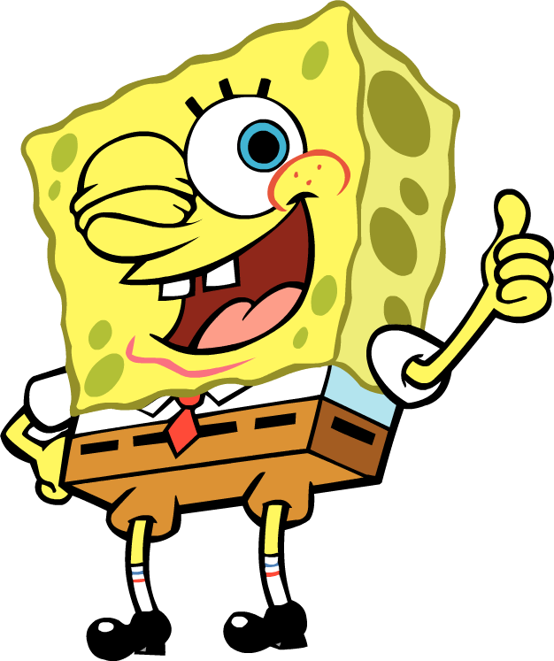 626x747 Spongebob Thumbs Up Png