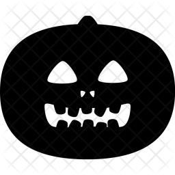 256x256 Pumpkin, Halloween, Seasonal, Spooky Icon Of Glyph Style