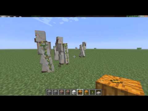 480x360 How To Make Iron Golems In Minecraft