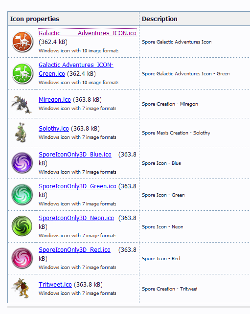 511x642 Spore Folder Icons Icon Set Beyond Sims