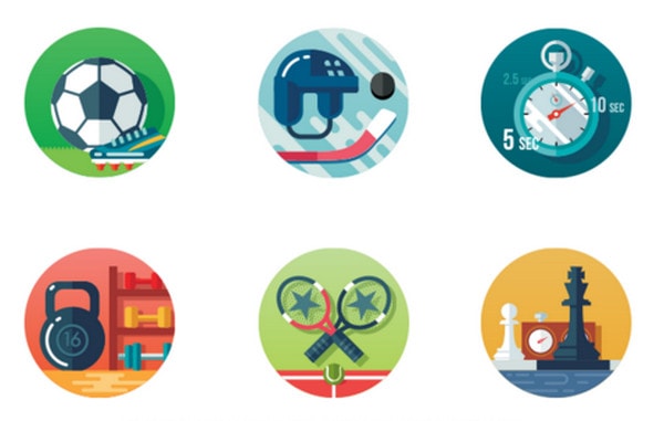 600x381 Free Sport Icons And New Examples