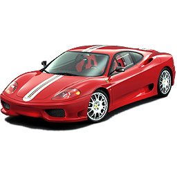256x256 Free Sport Car Icon