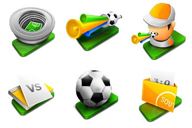 Football Fan Icon Soccer Iconset Poseit 390x260 Football Fan Icon Soccer Iconset Poseit