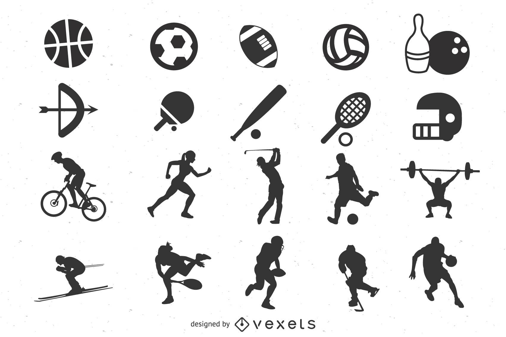 Flat Minimal Sports Icon Pack 1701x1134 Flat Minimal Sports Icon Pack