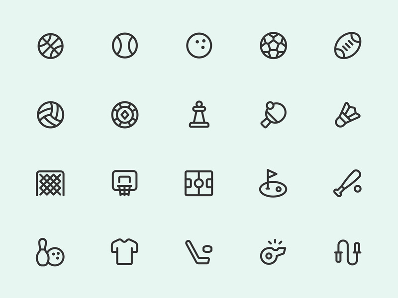 Myicons Sports Line Icons 800x600 Myicons Sports Line Icons