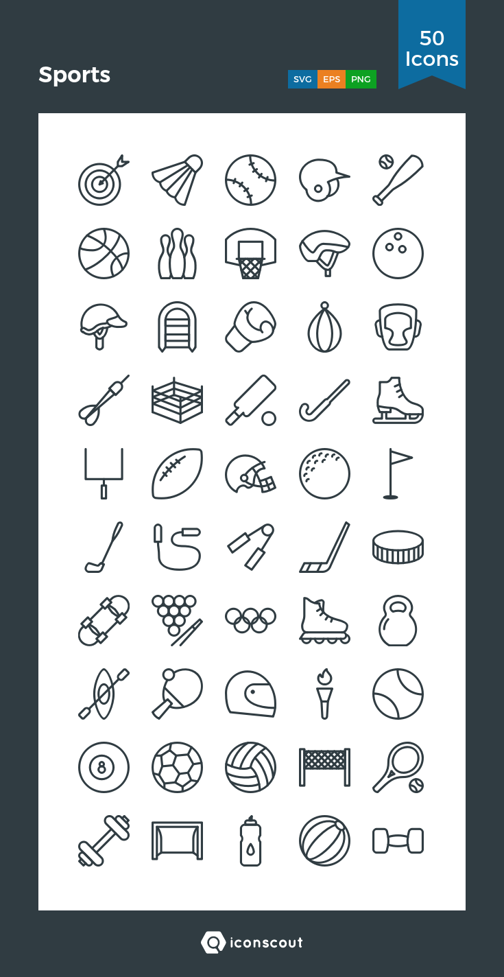 Sports Icon Pack 735x1424 Sports Icon Pack