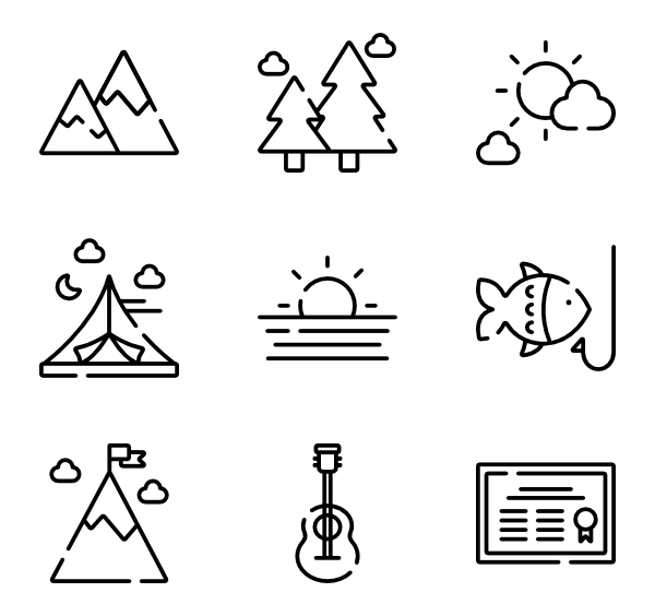 Mountain Sports Icon Packs 600x564 Mountain Sports Icon Packs