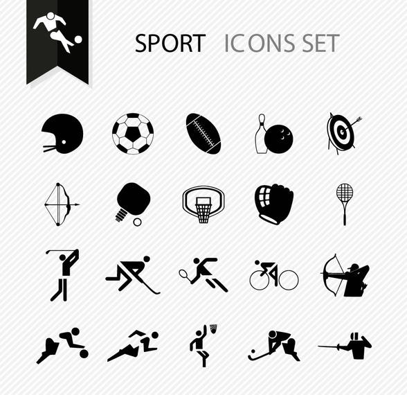 Sports Icon Vector 588x570 Sports Icon Vector