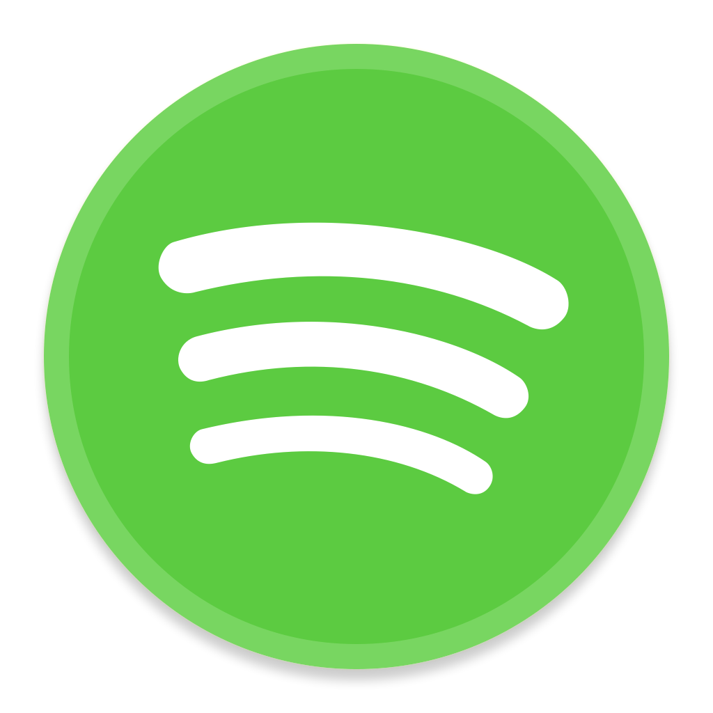 1024x1024 Green App Spotify Icon