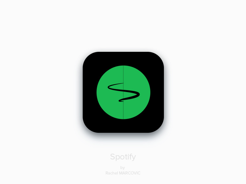 800x600 Spotify App Icon Dailyui