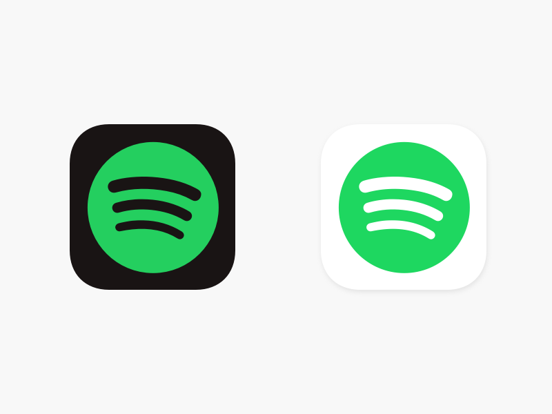 800x600 Spotify Light Dark App Icon
