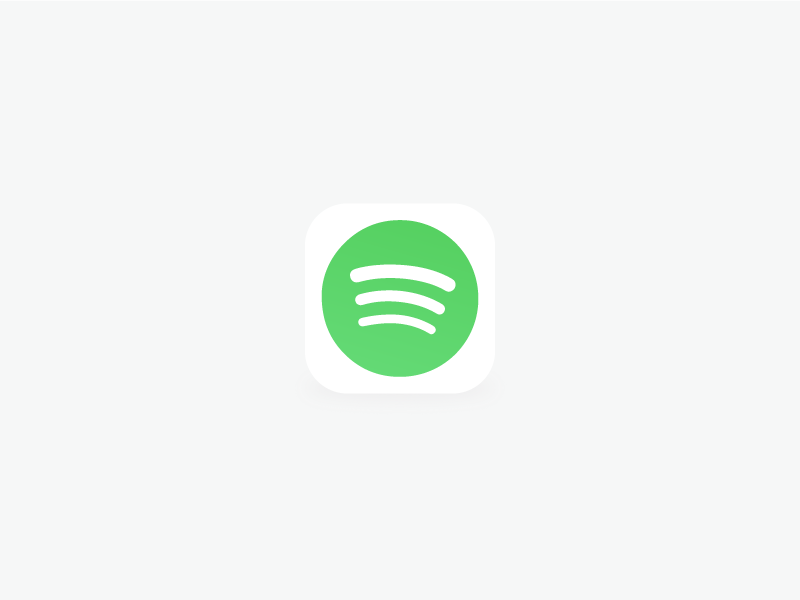800x600 White Spotify Ios Icon