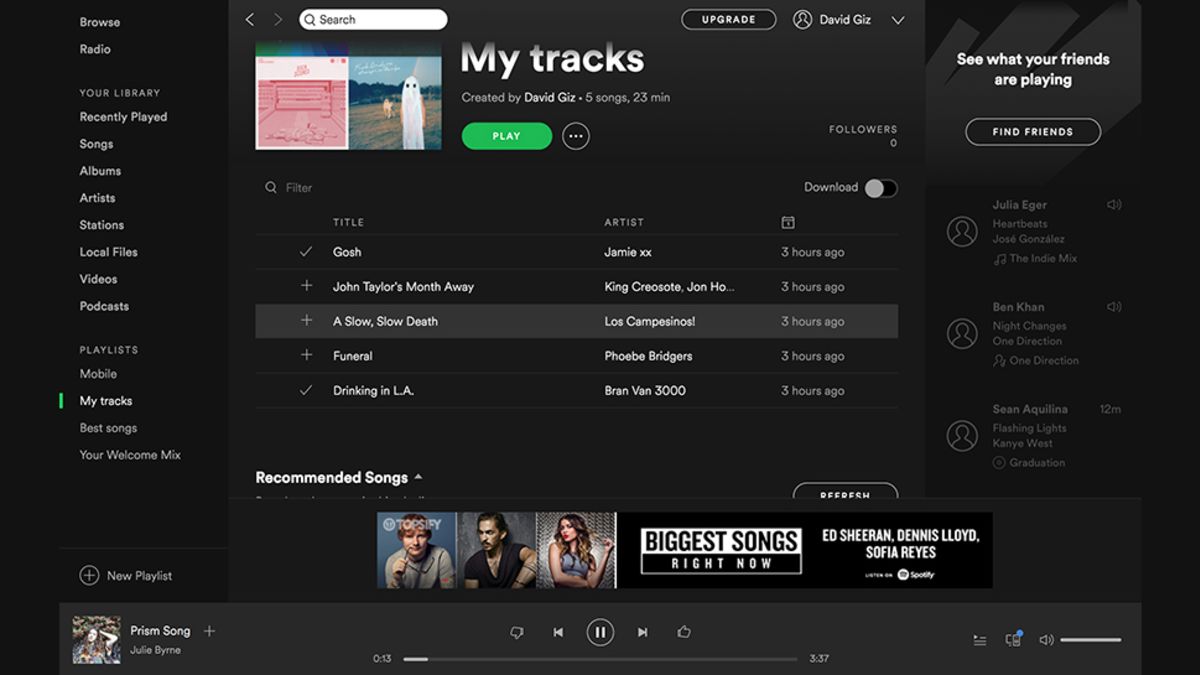 how to download music on spotify on laptop