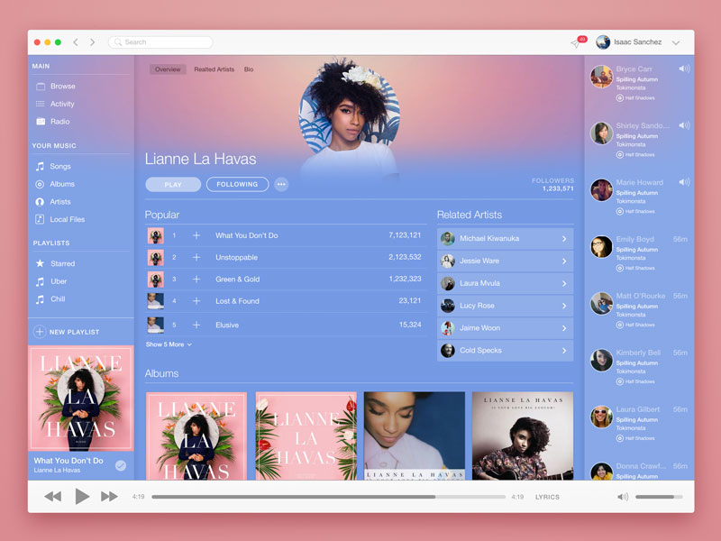 Spotify And Apple Sketch Freebie 800x600 Spotify And Apple Sketch Freebie