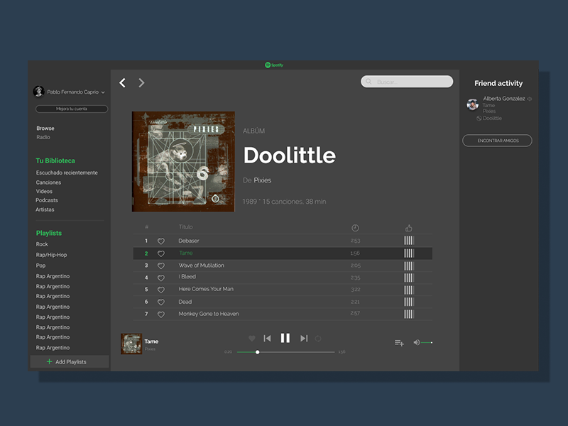 Spotify Version Desktop 800x600 Spotify Version Desktop