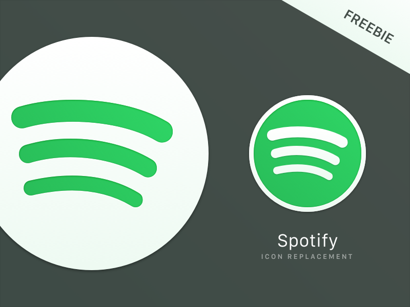 800x600 Spotify Replacement Icons