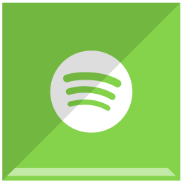 256x256 Spotify Icon Shaded Social Iconset Designbolts