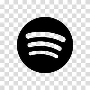 300x300 Black Spotify Logo, Spotify Music Playlist Streaming Media, Black