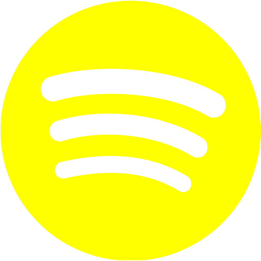 512x512 Yellow Spotify Icon