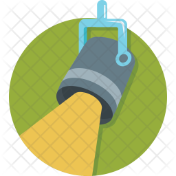 256x256 Spotlight Icon Of Flat Style