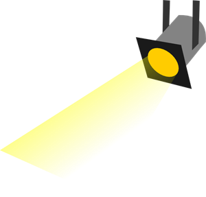 300x287 Theatre Spotlight Png, Clip Art For Web