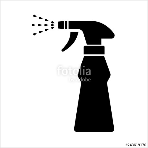 500x500 Spray Bottle Icon Stock Image And Royalty Free Vector