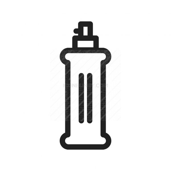 600x600 Spray Bottle Line Icon