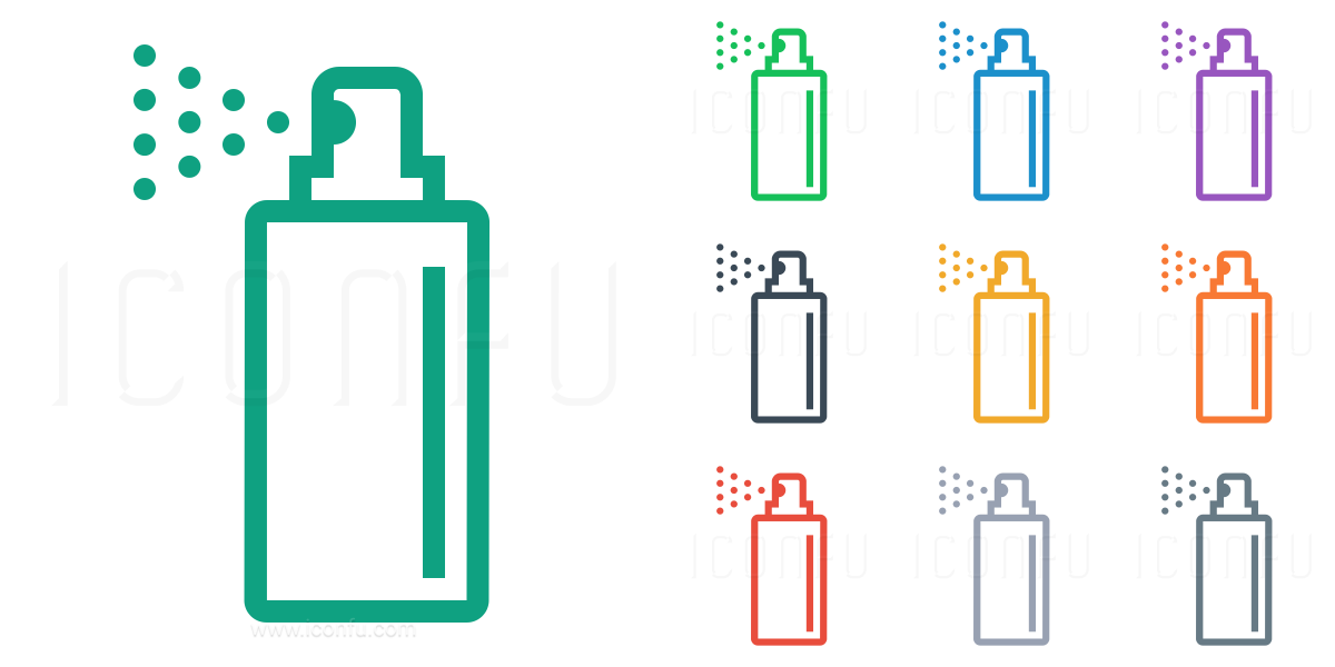 1200x600 Spray Can Icon
