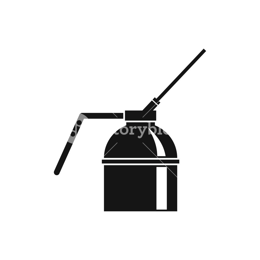 1000x1000 Can Of Spray Paint Icon In Simple Style On A White Background