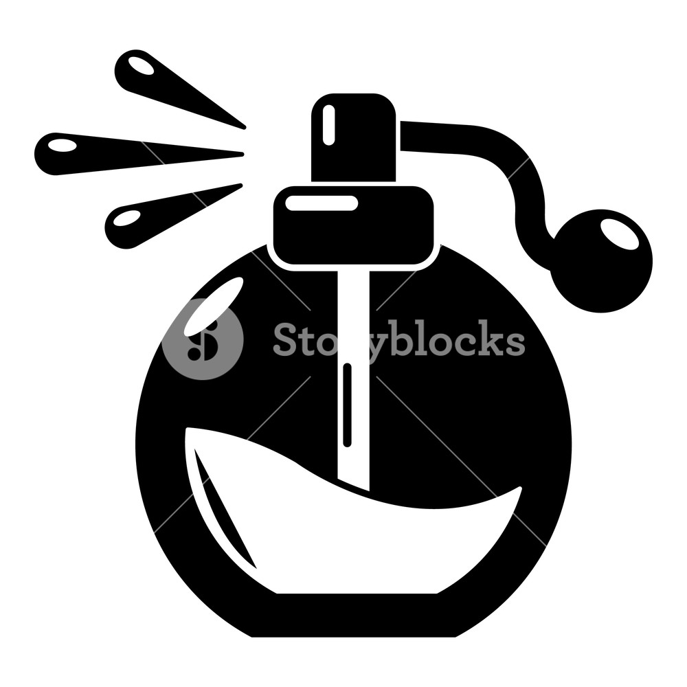 1000x1000 Perfume Bottle Spray Icon Simple Illustration Of Perfume Bottle
