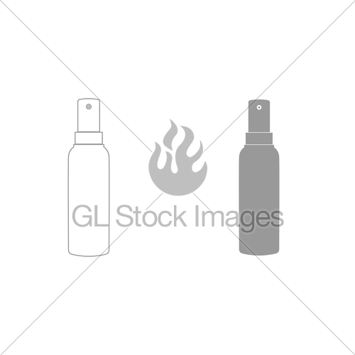 500x500 Spray Icon Gl Stock Images