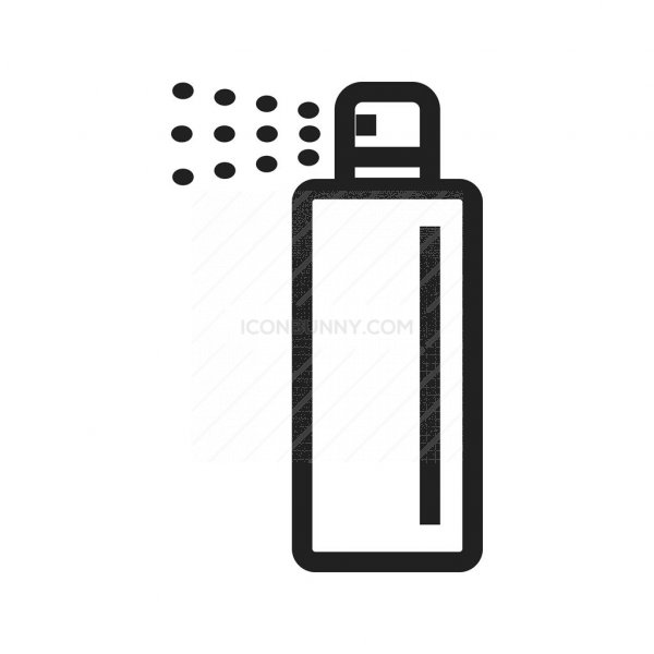 600x600 Spray Line Icon