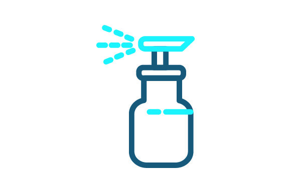 580x386 Spray Icon Graphic