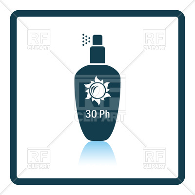 400x400 Sun Protection Spray Icon Vector Image Of Icons And Emblems
