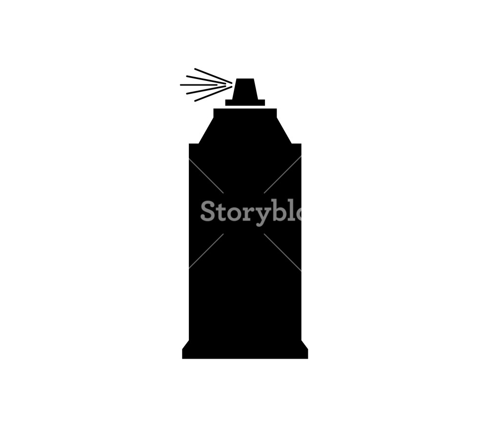 1000x875 Chemical Spray Icon On White Background Royalty Free Stock Image