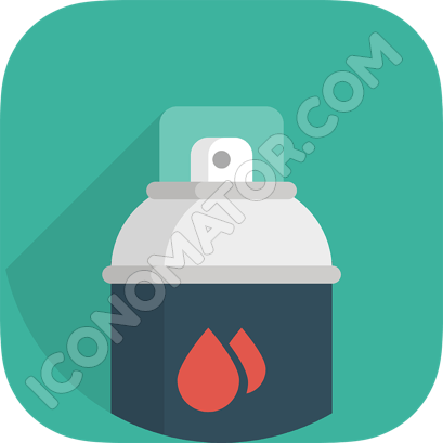 409x409 Spray Paint Icon