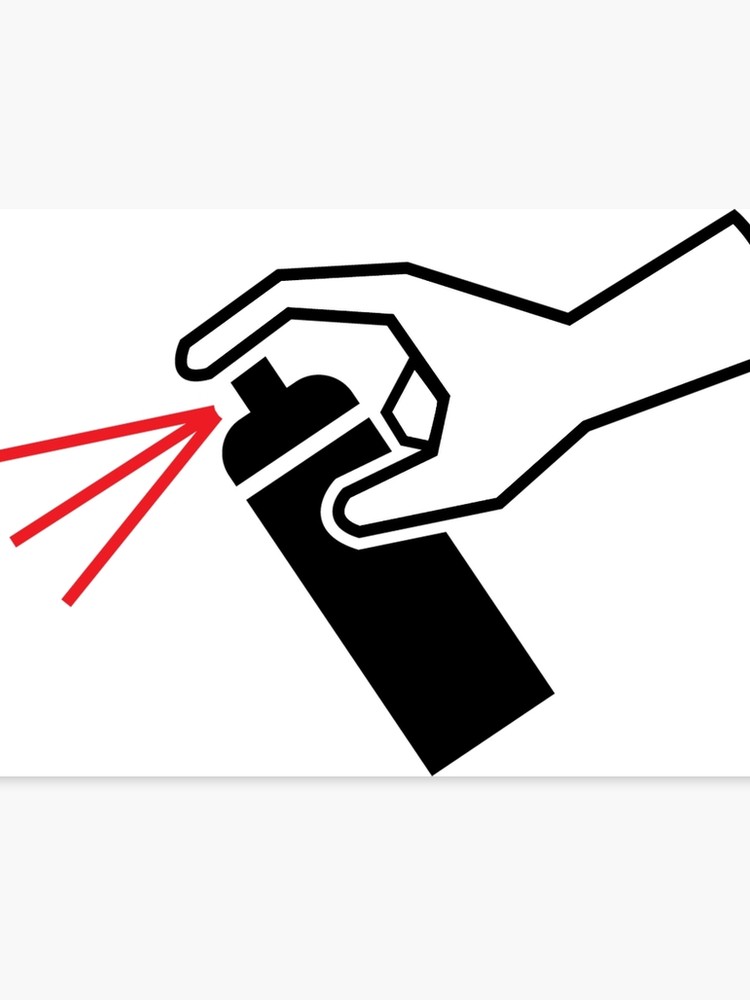 750x1000 Spray Paint Icon Canvas Print