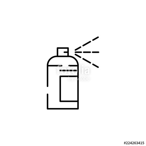 500x500 Spray Paint Icon Element Of Construction For Mobile Concept