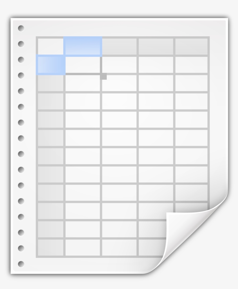 820x997 Spreadsheet Icon Png Image Transparent Png Free Download On Seekpng
