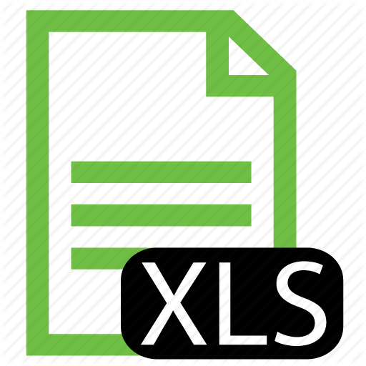 512x512 Excel Spreadsheet Icon File, Type, Xls Icon