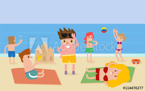 500x315 People Summer Day