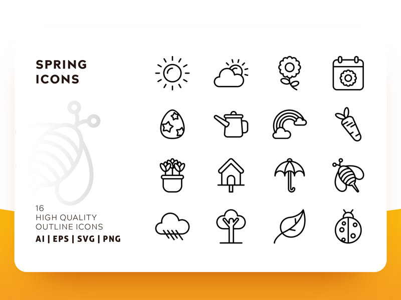 800x600 Spring Season Icon Packs