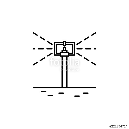 500x500 Plant Sprinkler Icon Element Of Drip Watering Icon For Mobile